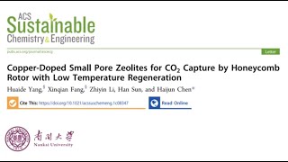 CopperDoped Small Pore Zeolites for CO2 Capture by Honeycomb Rotor [upl. by Bibby879]