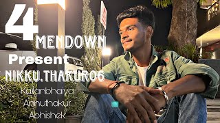 4MenDown Full VideoNikku Thakur Latest Punjabi Song up15squad3 [upl. by Girard]