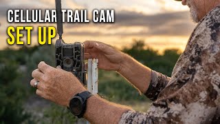 HowTo Setup a Cellular Trail Camera [upl. by Yssim]