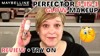 MAYBELLINE INSTANT PERFECTOR 4IN1 GLOW MAKEUP REVIEW  TRY ON [upl. by Forester]