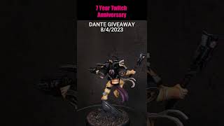 Dante  lamenters 40k  Giveaway [upl. by Klatt]