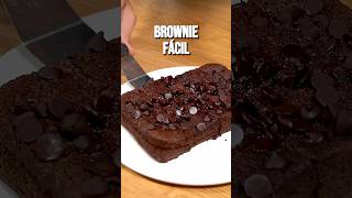 BROWNIE FACIL AL MICROONDAS EN 5 MIN recetas receta [upl. by Latin]