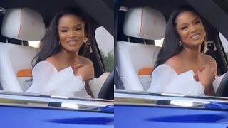 Halala Ayanda Thabethe shows off her New Rolls Royce bought by her man🔥 CONGRATULATIONS Video [upl. by Onitsoga]