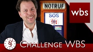 Challenge WBS Darf ich am Steuer einen Notruf tätigen  Rechtsanwalt Christian Solmecke [upl. by Lauer]