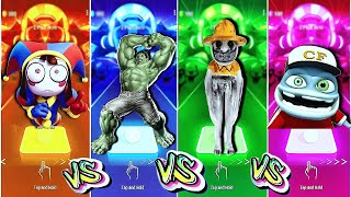 🟢Tiles Hop🌟Digital Circus🆚Hulk🆚Zoonomaly🆚Crazy Frog🌟Coffin Dance Remix🌟tiles hop  game library [upl. by Jesse]