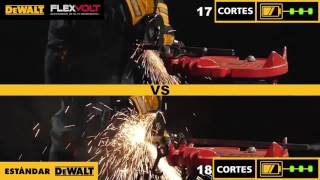 DEWALT  FLEXVOLT Discos Abrasivos [upl. by Ahselat]