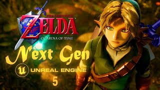 Zelda Ocarina of Time In Unreal Engine 5  2024 Demo Playthrough [upl. by Lenneuq818]