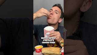 Portillo’s Cheese Fries asmr mukbang portillos [upl. by Auric]