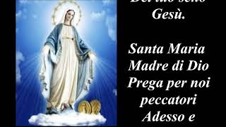 Novena della Medaglia Miracolosa [upl. by Ettelracs]