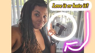 Honest review UBeesize ring light tripod [upl. by Rehprotsirhc]