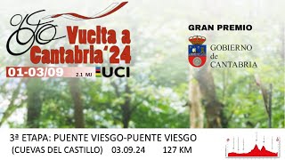 3ª ETAPA VUELTA INTERNACIONAL A CANTABRIA  GRAN PREMIO GOBIERNO DE CANTABRIA [upl. by Llebana441]