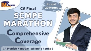 SCMPE Revision Marathon  Most Detailed amp Exam Oriented  Dec 21ampMay 22  CA Final Part 12 [upl. by Eniortna395]