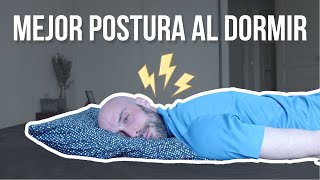 😴 ¿Cual es la MEJOR y la PEOR POSTURA para DORMIR Consejos y recomendaciones [upl. by Lucille]