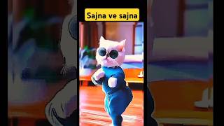 😻Sajna ve sajna cute cat😻 danceshorts dance cat [upl. by Redwine657]