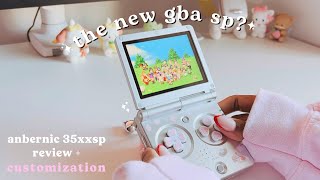 🎮 anbernic rg35xxsp review amp unboxing  playing my fave gba amp gbc games  retro emulation consoles [upl. by Gnuy]