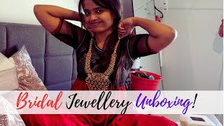 My Full Bridal Jewelry Shopping and Unboxing  Unforgettable Moment of my Life weddingseries [upl. by Noivax823]