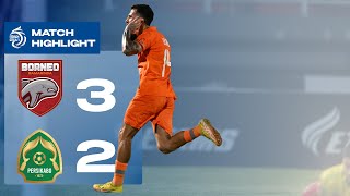 Highlights  Borneo FC Samarinda vs PERSIKABO 1973  Pekan 8 [upl. by Shaff]