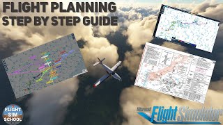 A Sim Pilots Guide to IFR Flight Planning for General Aviation using Navigraph  MSFS [upl. by Gray]