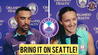 Orlando Pride is ready to face Seattle Reign FC  Game Preview NWSL [upl. by Saibot]