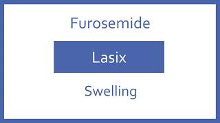 Furosemide Pronunciation  Generic Name Brand Name Indication Top 200 Drugs NAPLEX PTCB NCLEX [upl. by Pontias568]