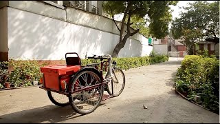 एलिम्को मोटराइज्ड ट्राइसाइकिल ALIMCO Motorised Tricycle  Hindi [upl. by Eesac]