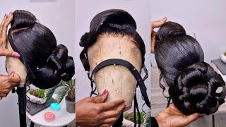 learn to style bridal hair updo for weddings [upl. by Anelliw]