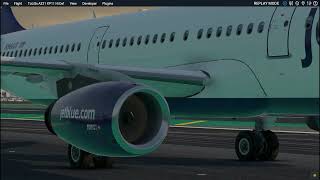 Airbus A321 IAE V2500 Engine Sound [upl. by Leahkim]