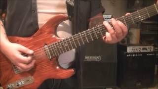 ACDC Big Gun Guitar Lesson  Tutorial [upl. by Adanama]