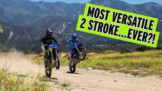 Most versatile twostroke ever 2023 YZ125X  YZ250X Comparison [upl. by Luamaj383]