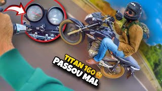 TESTEI O KS RACING NA TITAN 125 amp TITAN 160 CHAMOU PARA O PEGA 😈 [upl. by Neelrad]