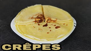 COMMENT FAIRE UNE PÂTE À CRÊPE FACILE ET SANS GRUMEAUX [upl. by Inva]