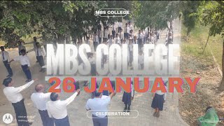 MBS Inter College 26 January Celebration ll MBS College Sihora ll 26 January Celebration 2024 [upl. by Garald]