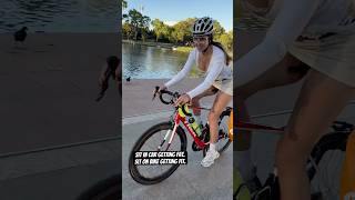 CAR IS FAT BIKE IS FIT cycling cycle bike bikelife roadbike roadcycling [upl. by Eirffej]