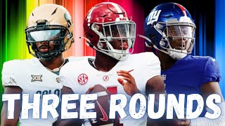 2025 NFL Mock Draft w TRADES  Raiders trade UP🚨 [upl. by Maggie]