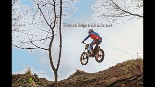 HOOTON LODGE Trials Bike Park [upl. by Salokcin]