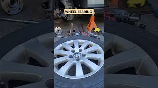 FRONT WHEEL BEARING REPLACEMENT TUTORIALS automobile  shorts [upl. by Acinnad583]