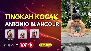 TINGKAH KOCAK ANTONIO BLANCO JR DISETIAP MOMENT [upl. by Nylleoj810]