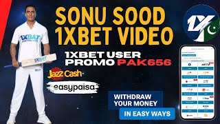 SONU SOOD New Video Viral 😍😎1xBet USER PROMOCODE PAK656😎👌🔥 [upl. by Ayotahs]