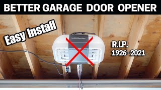 Finally a SILENT Garage Door Opener that locks like a SAFE  RJ0101 [upl. by Janiuszck612]