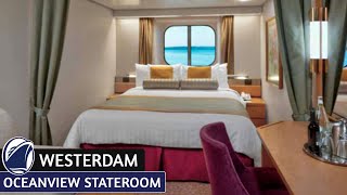 HAL Westerdam  Large Oceanview Stateroom Walkthrough Tour amp Review 4K  Holland America Cruise Line [upl. by Johppah65]