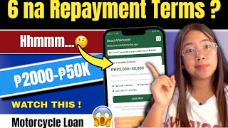 APPROVED AGAD UNANG LOAN✅ at 6 INSTALLMENTS Pa MotorcycleLoan Watch THIS FIRST [upl. by Kall903]