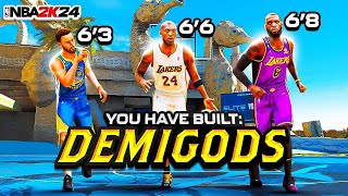 ACCELERATION DONT MATTER DEMIGOD BUILDS ARE BACK AND TAKING OVER NBA2K24 [upl. by Parrish6]