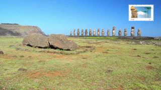 Ahu Tongariki  Isla de Pascua  Chile 365  turismo en Chile [upl. by Eimas314]