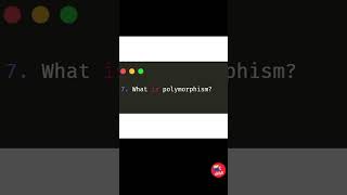 What is polymorphism [upl. by Oigroig]