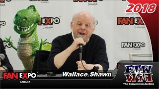 Wallace Shawn Toy Story Gossip Girl DS9 Princess Bride Fan Expo Canada 2018 [upl. by Vaas]