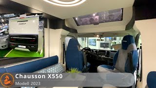 Chausson X550 Exclusive Line  2023 🦊 Wo Kastenwagen und Wohnmobil sich kreuzen [upl. by Yziar]