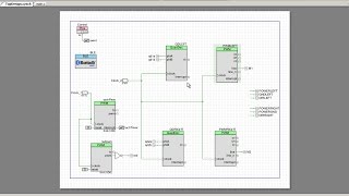 How to Create a PSoC BLE App Lesson 9 BLE Robot Schematic [upl. by Aicetel128]