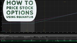 RQuantLib  Pricing Stock Options  R [upl. by Gent]