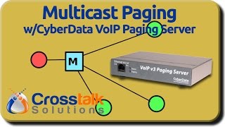 Multicast Paging with CyberData VoIP Paging Server [upl. by Venezia]