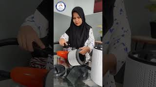 Cara mudah membersihkan Hepa filter Air purifier [upl. by Eerhs]